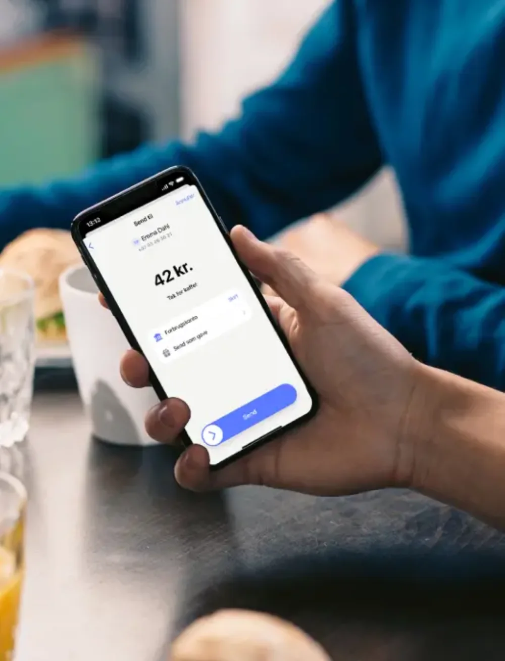 Send opkrævninger og modtag betaling med MobilePay i HOODI