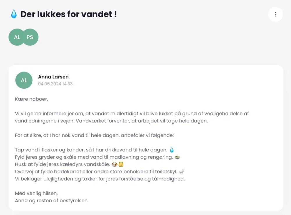 Kommunikation i HOODI